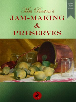 cover image of Mrs Beeton's Jam-making and Preserves